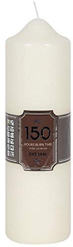 150 Hours Burn Time Overdipped Church Pillar Candle