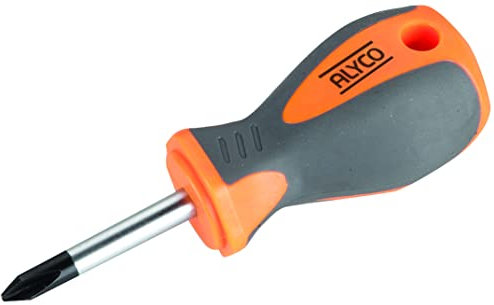 Alyco Orange (HR) - Destornillador Corto de Boca Phillips PH1x38-170428