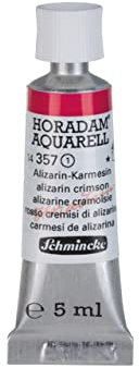 Schmincke – HORADAM® AQUARELL - feinste Künstler-Aquarellfarben, Alizarin-Karmesin - 5 ml