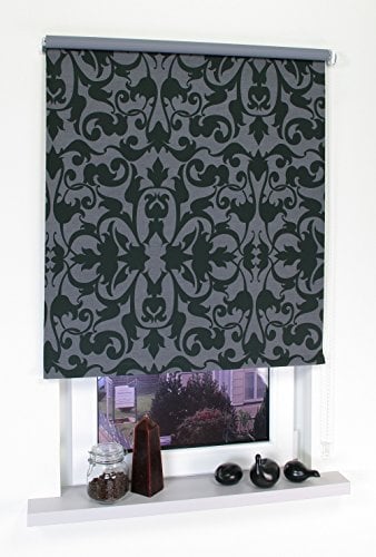 Liedeco® Rollo, Fenster Rollo, Kettenzug-Rollo / 162 x 180 cm (Breite x Höhe), Ornament/mit Dekor, Verdunkelnd, Abdunkelnd, Blickdicht/viele Farben, Größen und Typen/Variable Montage möglich