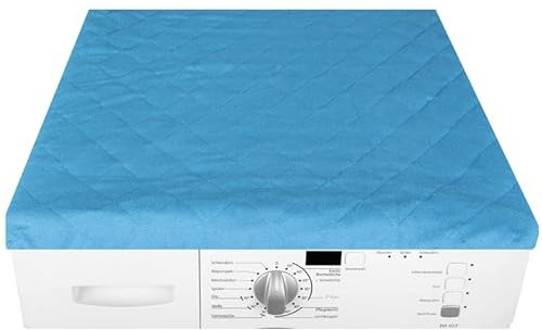 Housse pour Machine à Laver, Bleu Clair, 60 x 60 cm, avec élastique, Housse de Protection pour Machine à Laver, Disponible dans de Nombreuses Couleurs, Convient au sèche-Linge