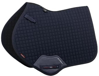 LeMieux Pro Sport Close-Contact-Schabracke, quadratisch gesteppt (D-Ring-Schlaufe) L Navy