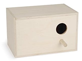 Beeztees 45737 Holz Nistkasten Loch Rechts, 24.5 x 16 x 16 cm