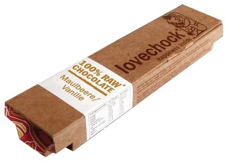 lovechock Bio Lovechock Riegel Maulbeere-Vanille, 40 g