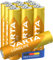 Varta 4103101461 Longlife Batteria Alcalina, Ministilo AAA LR03, Confezione da 10 Pile Confezione risparmio - il design può variare