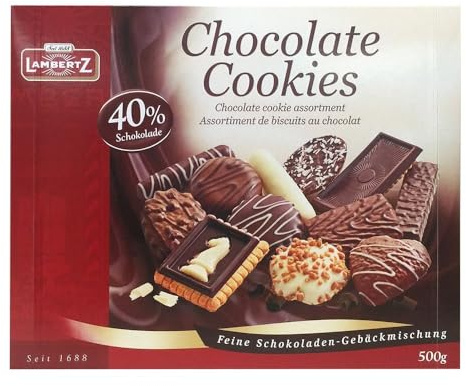 Lambertz Chocolate Cookies Schokoladen-Gebäckmischung, 500 g