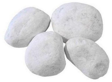 Kieselsteine Von Marmor weiß Carrara in Säcke Steine Dekoration Garten Ornament, verschiedenen Größen – Sack 10 kg 40/60 mm