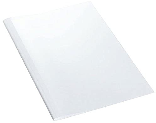 Leitz 177160 termobindemapp standard, A4, ryggbredd 4 mm, 100 styck, vit