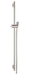 Hansgrohe Unica S Barre murale, nickel brossé, 91.5 cm