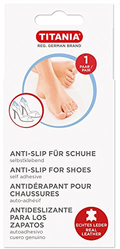 TITANIA Antislip, Echt Leder, 1 Paar, Faltschachtel, 1er Pack (1 x 18 g)