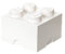 Lego Storage Brick 4 Medium Weiß