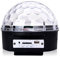 Bluetooth LED Music Speaker Disco Ball Sound Activated with MP3 SD/USB Slot + Bluetooth, Built in Speakers - Connect to iPhone or Any Bluetooth Device - from Playlearn (UK)
