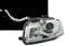 Eagle Eyes Scheinwerfer Set in Klarglas Chrom, mit LED Tagfahrlicht Optik