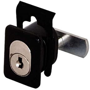 SERRATURA PER PORTE SCORREVOLI NICHELATA 20mm.