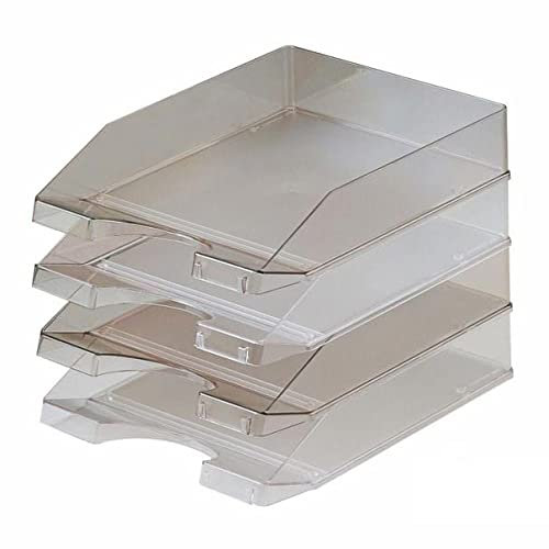 Faibo Bandejas robustas transparentes (Cristal)