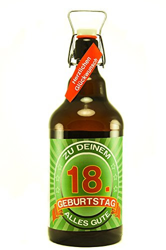 SünGross Riesenbierflasche XXL-Bierflasche zum 18. Geburtstag