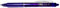 Pilot 2270008 Tintenschreiber BLRT-FR7-V Frixion, 0.4 mm, violett