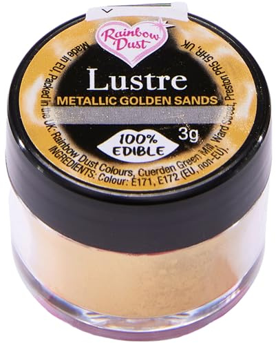 Rainbow Dust Lustre Metallic Golden Sands