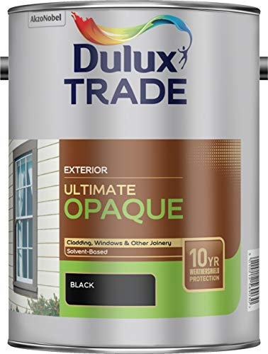 Dulux Trade Ultimate Weathershield Opaque Black 5L