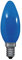 Paulmann 40224 Glühlampe Kerze Leuchtmittel 25Watt E14-Sockel Blau 230V 1 Lumen