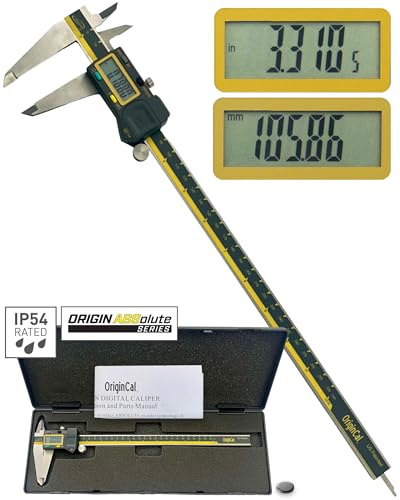 iGaging ABSOLUTE ORIGIN 0-12 Digital Electronic Caliper - IP54 Protection / Extreme Accuracy by iGaging