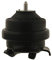 febi bilstein 03550 Motorlager , 1 Stück, Schwarz