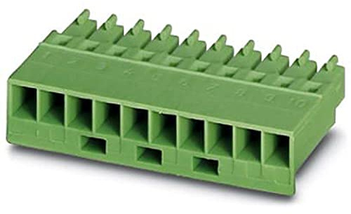 PHOENIX CONTACT MCC 1/3-STZ-3,81 Leiterplattenstecker, Nennquerschnitt 1 mm², Grün, Anzahl der Anschlüsse 3, Artikelfamilie MCC 1/..-STZ, Rastermaß 3,81 mm, 50 Stück