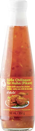 COCK Süße Chilisauce für Huhn, pikant | Thailändische Würzsauce | 1x290ml