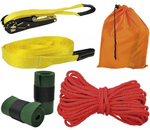 EDUPLAY Slackline Zubehör, Modell:Komplettset