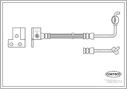 Corteco 19035073 Bremsschlauch