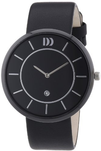 Danish Design Unisex-Armbanduhr Analog Quarz Leder 3314444