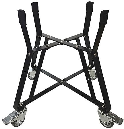 Aura Outdoor Products AOP-ENL Rolling Cart Rolling Nest for Large Kamado Grills including Big Green Egg, Kamado Joe