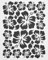 WANDfee Wandtattoo Hibiskus Blumen Hibiskusblüten FARBWUNSCH schwarz Wandsticker Wandaufkleber Fliesenaufkleber
