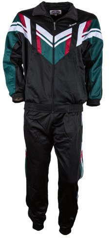 Paris Herren Jogginganzug - Schwarz, Groesse: XXXL
