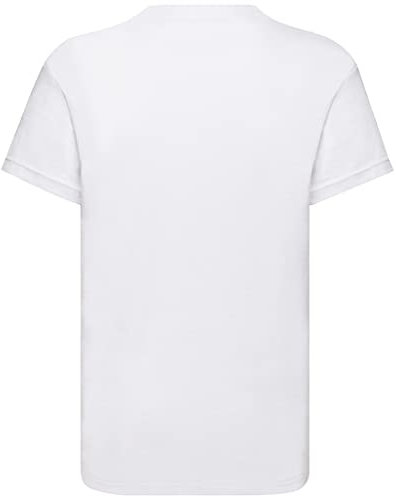 Fruit of the Loom Kids Original T Shirt - 21 Colours / Age 3-15 Yea - White - 34