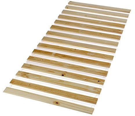 IDIMEX Sommier en pin Massif 15 Lattes sans Cadre Compatible Couchage 90 x 190 cm et 90 x 200 cm