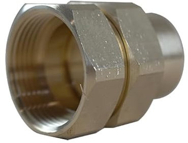 Arcanaute - Raccord laiton à souder - Raccord union 3 pièces 340 GCU femelle 11/ 4(33/42) - Tube Cuivre Ø32 - Arcanaute