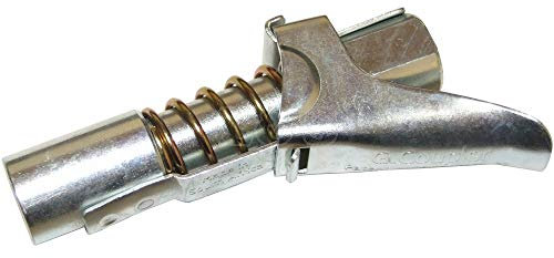 LOCK ON GREASE GUN COUPLER *QUICK RELEASE*