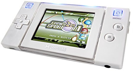 MILLENNIUM M521 - Arcade Neo 2.0, Tragbare Design Videospielkonsole, weiß