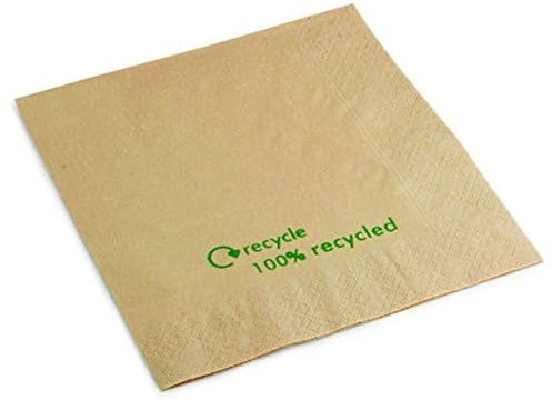 Unbekannt gh031 Recycled Kraft Servietten, 2-lagig (2000 Stück)