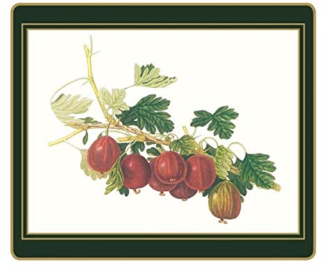 Lady Clare Hooker Fruits Tischsets – 6 Stück