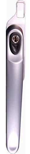 Gardinia Cadenza Silver Left Hand Window Handle 48mm Spade