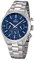 FESTINA Herren-Armbanduhr Timeless Chronograph Quarz Edelstahl silber D1UF16820/2