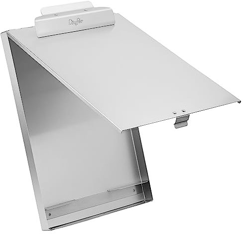 Läufer 31017 Formularhalter mit Box, Aluminium