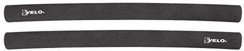 Velo Lenkerüberzug aus Schaumstoff, Rutschfester Fahrradgriff, für Fixies, Singlespeed, 400mm, Schwarz