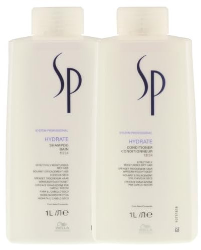 Wella SP Hydrate Shampoo und Conditioner, jeweils 1.000 ml