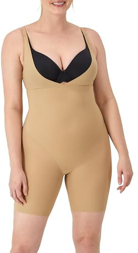 Maidenform, Wear-Your-Own-Bra Firm Control Shapewear, Open-Bust Shaper, Beige (Body Beige), S para Mujer