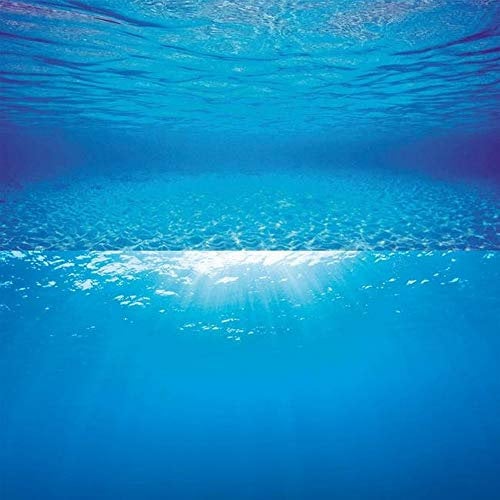 Juwel Aquarium Uk Limited Double-Sided Tank Background Poster 2 Blue Ocean 60X30Cm