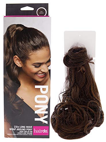 Hair u wear Hairdo Wave Wrap Around Pony,R10 Chestnut