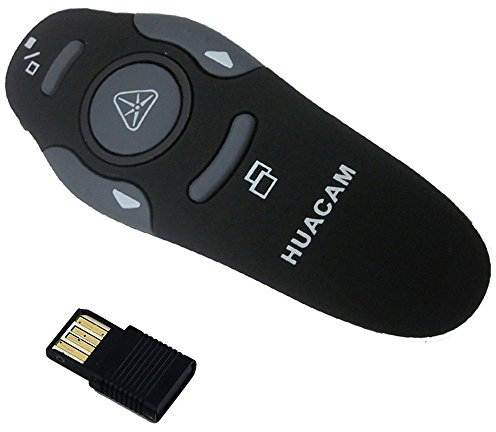 HUACAM DGF-22 RF 2.4GHz Wireless USB PowerPoint PPT Presenter Remote Control Wireless Presentation Presenter Mouse With Pointer LED Light